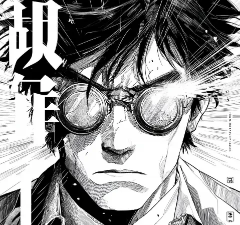悬疑题材漫画作品封面，画面为昏暗楼道场景